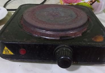 Elektrik sobası Stolüstü, 1 gözlü