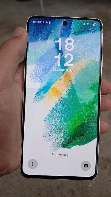 samsung c: Samsung Galaxy S21 FE, 128 GB, rəng - Yaşıl, Simsiz şarj — 2