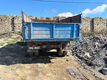 vaz oka satilir: Məhsul: Yük maşını – mavi rəngli, yanları taxta uzadılmış üçtərəfli — 5