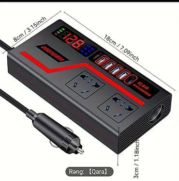 kredite avtomobil: Inverter, 100-300 Vt, 12 - 220 volt — 2