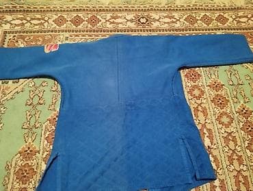yagis geyimi: Mavi rəngdə judo kiminosu (gi) – komplekt: - Üst gödəkcə və şalvardan — 4