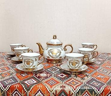 Çay dəsti, rəng - Qızılı, Farfor, 6 nəfərlik lalafo.az -da Çay dəsti, rəng - Qızılı, Farfor, 6 nəfərlik