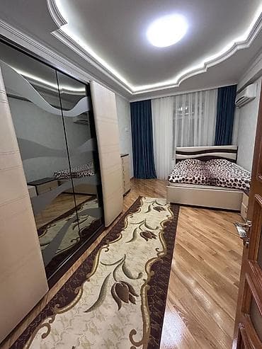 ev menzil: Nəsimi rayonunda mənzil kirayəyə verilir. 2 otaq 90 m2 14/16 mərtəbə — 8