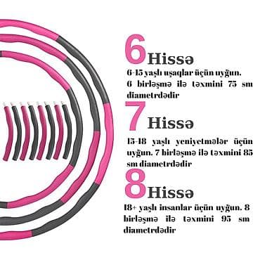 hoverboard ucuz: Halqa (Hoola Hup) - Yumuşaq kənarlı 🪪 şəxsi̇yyət vəsi̇qəsi̇ i̇lə — 2