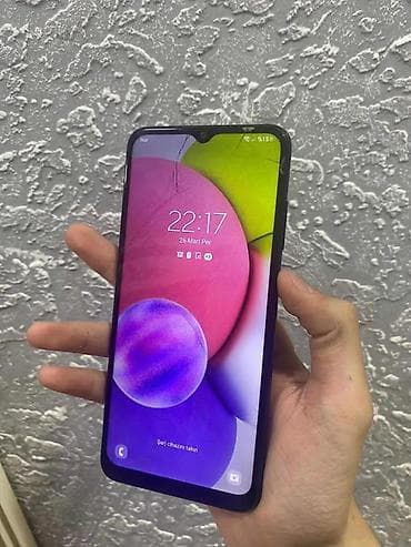 Samsung Galaxy A02 S, 64 GB, rəng - Mavi, İki sim kartlı
