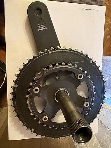 sag velosiped: Shimano Ultegra krankset – yol velosipedi üçün Model: Ultegra R8000 — 3