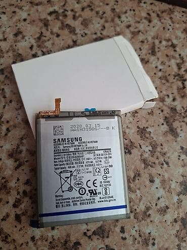 Samsung orijinal smartfon batareyası Model: EB-BG985ABY Uyğunluq — 1