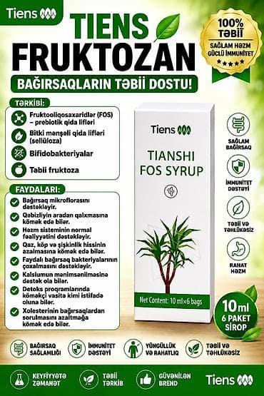 aprost sirop: Tiens Fruktozan – bağırsaqların təbii dostu! Məhsul: Tiens TIanshi — 1