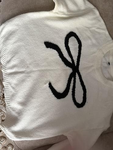 Sviterlər: Sviter, Trendyolmilla, S, rəng - Ağ — 1