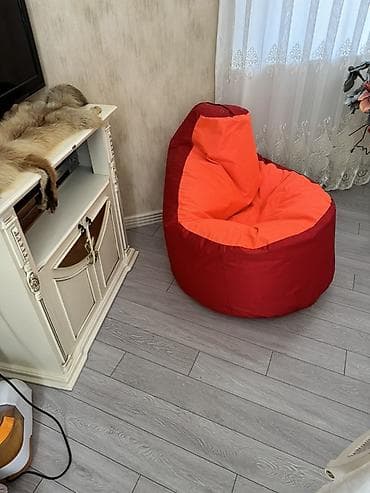 sutular: Rahat oturmaq üçün böyük ölçülü puf kreslolar (bean bag). - Model — 2