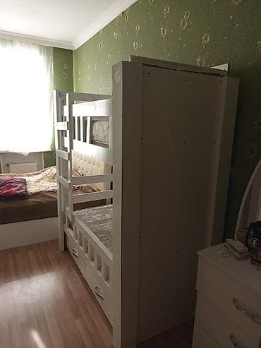 Mebel: İki mərtəbəli çarpayı 150 AZN satılır ❗ Matrasları verilir,siyirmələri — 3