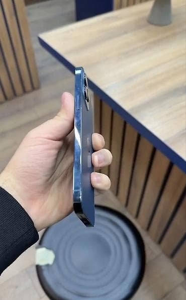 16 pro qiymeti: IPhone 12 Pro Max, 128 GB, Sierra Blue, Face ID — 2