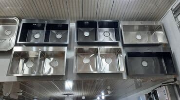 заказать москитную сетку на окно: Kaya brendi müasir model mətbəx çanaqları - Tək və iki bölməli — 5