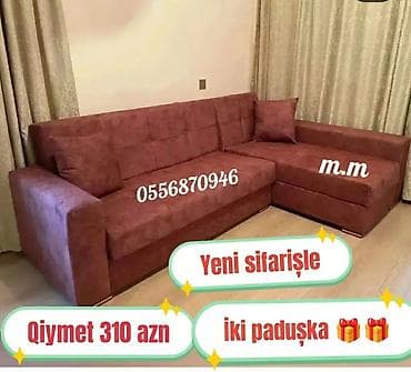 avanqart mebeller: Künc divan, Yeni, Açılan, Bazalı, Parça, Şəhərdaxili pulsuz çatdırılma — 9