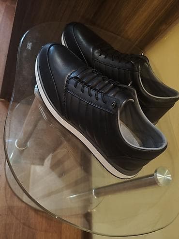 Kişi idman tərzli ayaqqabı Təmiz içi çölü dəri ortopedik.Turkiyye