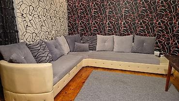 Künc divan, İşlənmiş, Açılan, Bazasız, Parça, Çatdırılma yoxdur