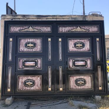 köhne darvazalar: Ölçü Eni -3.5 Hündürlük 2.60 List Temiz-2 Şveller -8 Profil 40/40 — 2