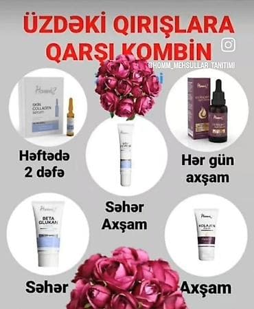 Üzdəki qırışlara qarşı kombin – Homm seriyası Kompleks dəst — 1