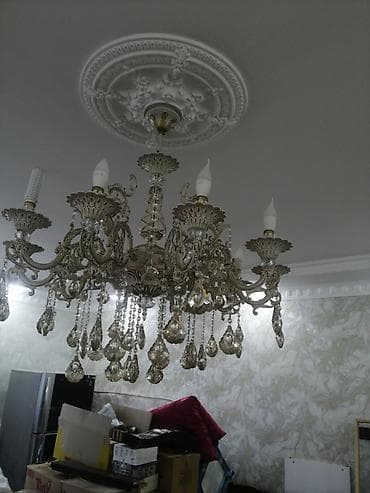 lustur altı: Çılçıraq, 10 və daha çox lampa, Metal — 5