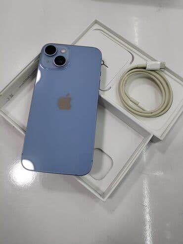 telefon iphone 16: IPhone 13, Mavi, Simsiz şarj — 9
