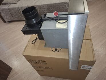 Микроволновки: Вытяжка Hotpoint-Ariston, цвет - Серый, Б/у — 2