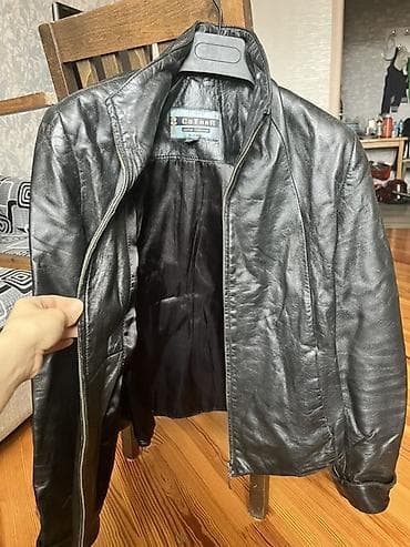 COTHAR qadin deri gödəkçə ( kurtka) - Material: təbii dəri (qara