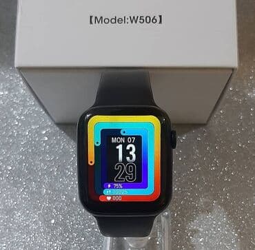 Smart watch w506⌚ Ağıllı saat🆕️ 🔹️1.78 ekran ölçüsü📐 🔹️Ekrana