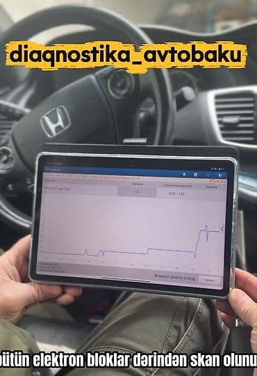 Avtoservis, nəqliyyatın təmiri: Xidmət: Avto Diaqnostika – Bakı Launch x431 Pro5 - Peşəkar kompyuter — 3