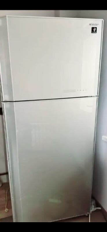 Б/у 3 двери Sharp Холодильник Продажа, С колесиками — 1