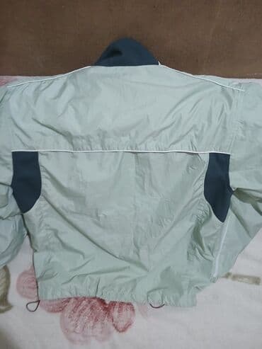 toxunma uzun jaketler: Yüngül küləkkeçirməz gödəkçə - Rəng: Açıq yaşıl, tünd boz panellər və — 3