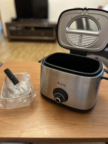 Multibişiricilər: King elektrikli fritöz 1 defe yoxlamaq ucun istifade olunub — 1