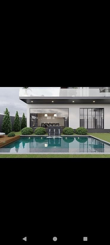 heyet qapi: Müasir villa və fərdi evlərin memarlıq layihələndirilməsi və 3D — 3