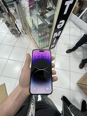 radioidarəedici dəstlər: IPhone 14 Pro Max, 256 GB, Deep Purple, Face ID — 1