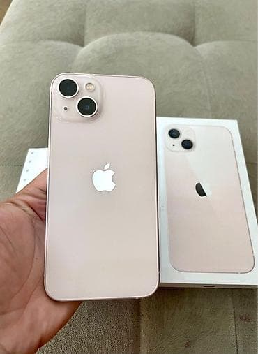 IPhone 13, 128 GB, Çəhrayı, Simsiz şarj