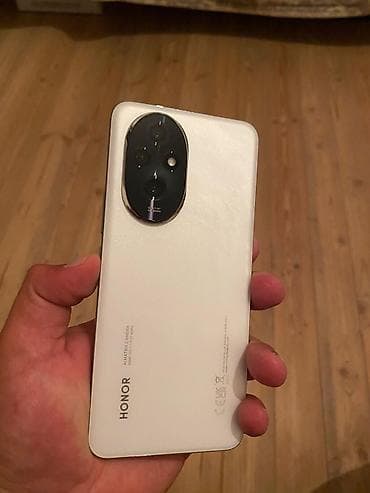 telefon sumqayit: Honor 200 Smart, 256 GB, rəng - Ağ, Barmaq izi, Simsiz şarj, İki sim kartlı — 3