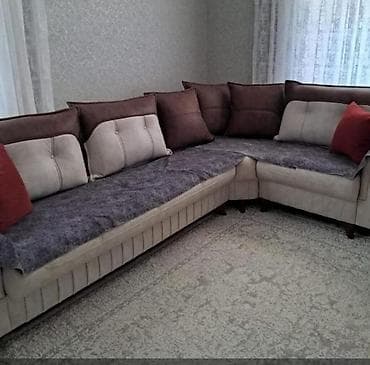 islenmis divan: Угловой диван, Б/у — 1