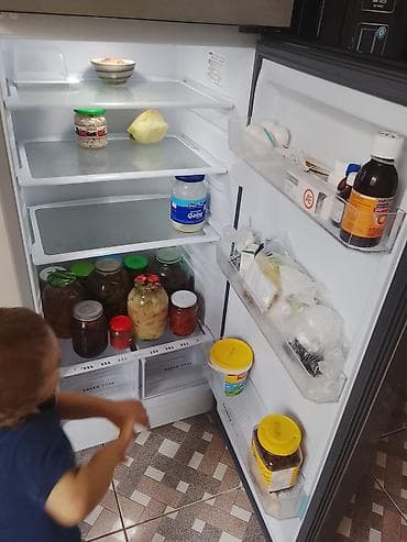 replika iphone 14 pro max: 2 qapılı Soyuducu Satılır, rəng - Gümüşü — 3