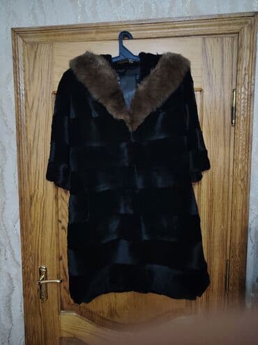 Toy paltarları və aksesuarları: Kürk, 6XL, rəng - Qara — 2