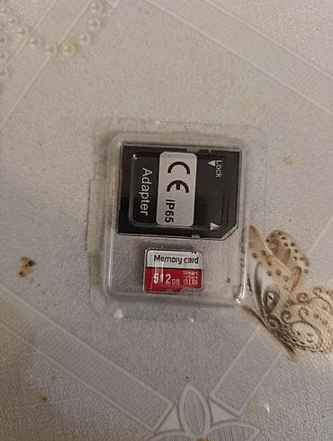kamer: Məhsul: microSD yaddaş kartı + SD adapter Xüsusiyyətlər: - Tutum: 512 — 1