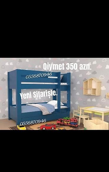 tekli carpayi: Oğlan və qız üçün, Yeni, Çarpayı, Matras ilə, Siyirməli, Laminat — 4