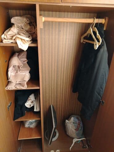 kiçik dolab: Açılan, 4 qapılı Düz dolab, Qarderob, paltar dolabı — 4