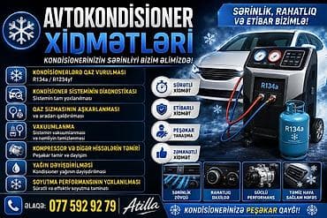 Avto xidmətlər: Avtokondisioner xidmətləri və avtoelektronika üzrə peşəkar xidmətlər — 1