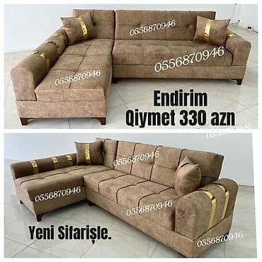 ps divan: Künc divan, Qonaq otağı üçün, Parça, Bazalı, Açılan, Kitab — 1