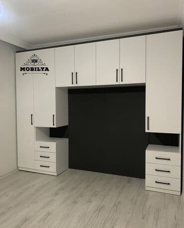 tuba: İkinəfərlik çarpayı, 2 tumba, Dolab, Komod, Azərbaycan, Yeni — 6