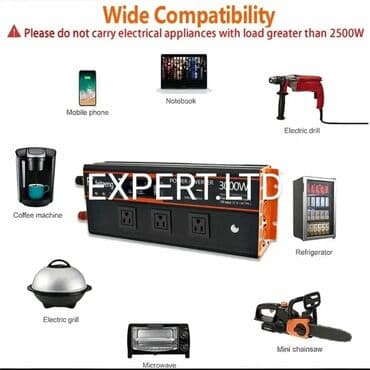 maşın danqıratı: Yeni Inverter, 1500-3000 Vt, 12 - 220 volt, Rayonlara çatdırılma, Ünvandan götürmə, Ödənişli çatdırılma — 53