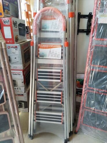 demir nerdivan: Alüminium pilləkən – “Aluminum Step Ladders” - Material: yüngül və — 1