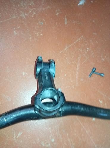 Motosiklet üçün sükan və boyun (rul) komplekti - Material: polad -