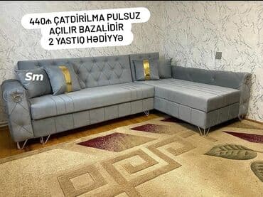 диван бу: Угловой диван, Раскладной, С подъемным механизмом, Велюровая ткань, Бесплатная доставка — 34