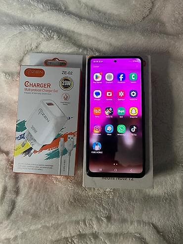 samsung telfonlar: Samsung Galaxy A52, 128 GB, rəng - Mavi, Barmaq izi, Face ID — 7