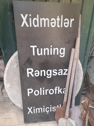 elekt: Avtomobil xidmətləri – 003 GARAGE Təklif edilən xidmətlər: - Tuning — 1